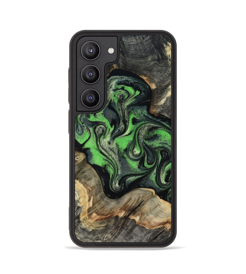 Galaxy S23 Wood Phone Case - Eulalia (Green, 819173)