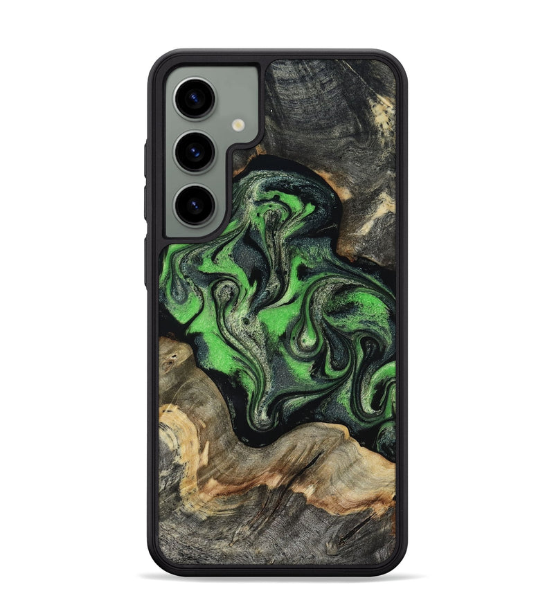 Galaxy S24 Plus Wood Phone Case - Eulalia (Green, 819173)