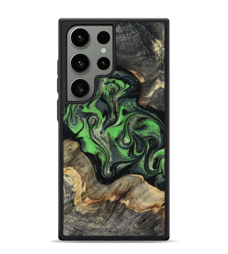 Galaxy S24 Ultra Wood Phone Case - Eulalia (Green, 819173)