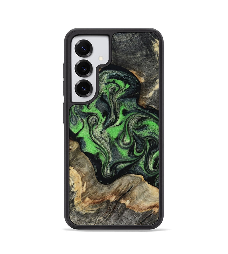 Galaxy S25 Wood Phone Case - Eulalia (Green, 819173)