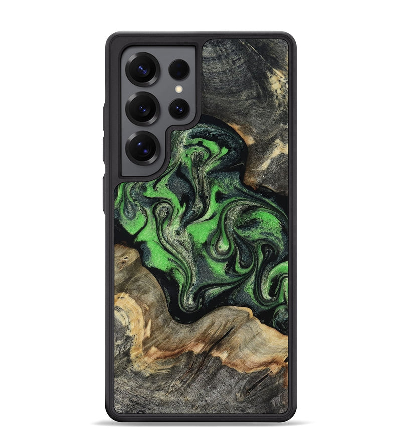 Galaxy S25 Ultra Wood Phone Case - Eulalia (Green, 819173)