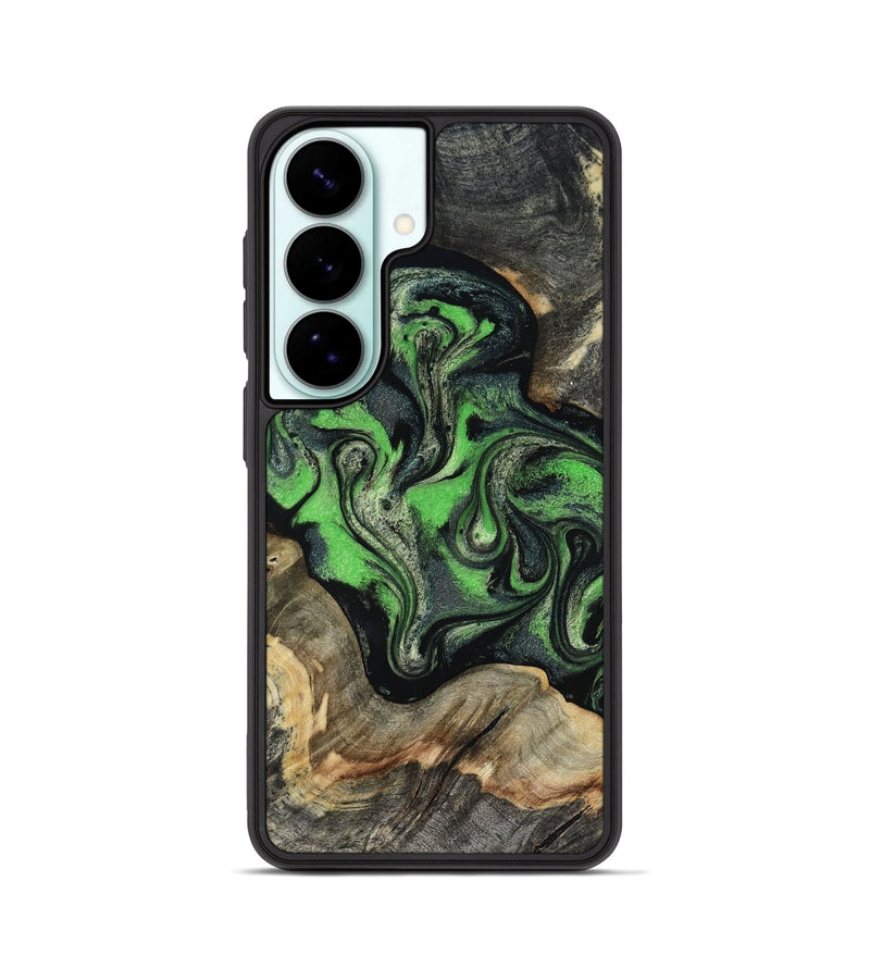 Galaxy S26 Wood Phone Case - Eulalia (Green, 819173)
