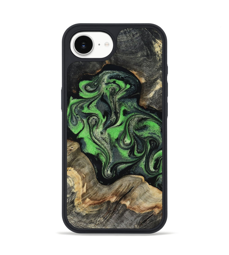 iPhone 16e Wood Phone Case - Eulalia (Green, 819173)