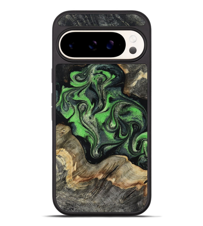 Pixel 9 Pro XL Wood Phone Case - Eulalia (Green, 819173)