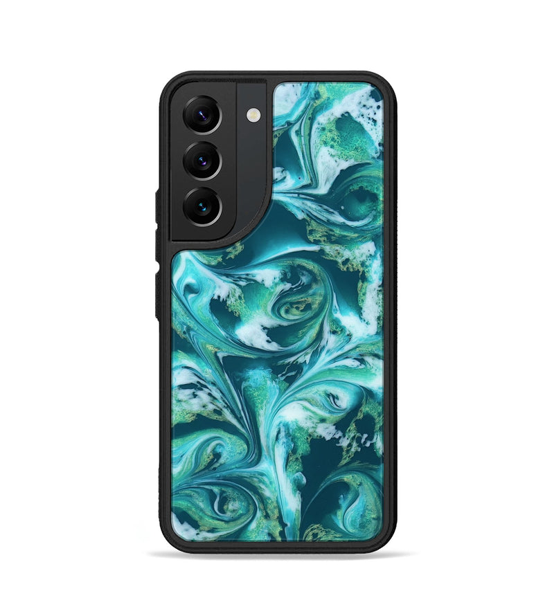 Galaxy S22 ResinArt Phone Case - Bettie (Green, 819174)