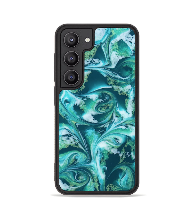 Galaxy S23 ResinArt Phone Case - Bettie (Green, 819174)