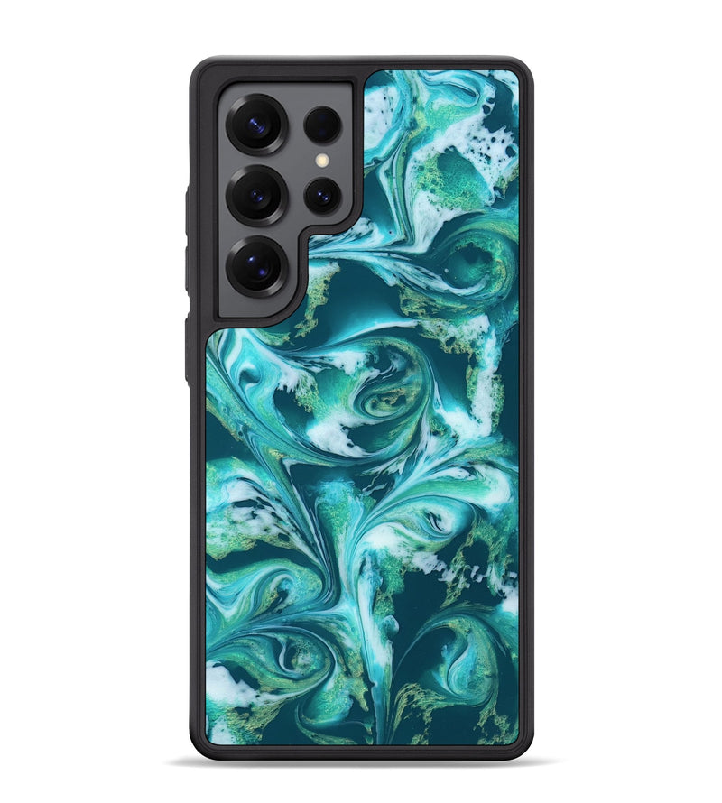 Galaxy S25 Ultra ResinArt Phone Case - Bettie (Green, 819174)