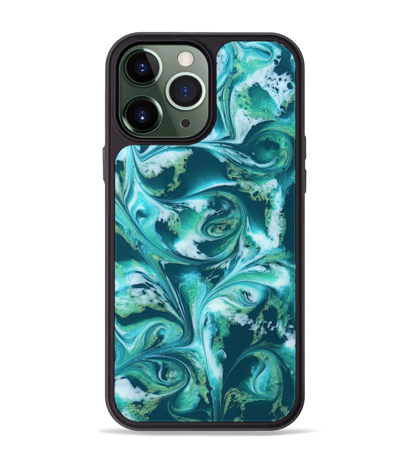 iPhone 13 Pro Max ResinArt Phone Case - Bettie (Green, 819174)