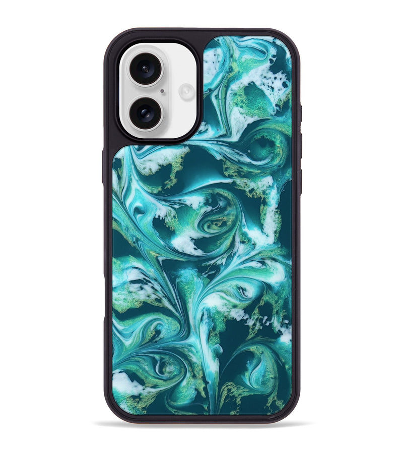 iPhone 16 Plus ResinArt Phone Case - Bettie (Green, 819174)
