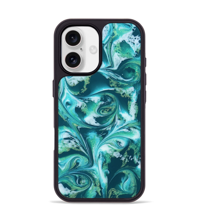 iPhone 17 ResinArt Phone Case - Bettie (Green, 819174)
