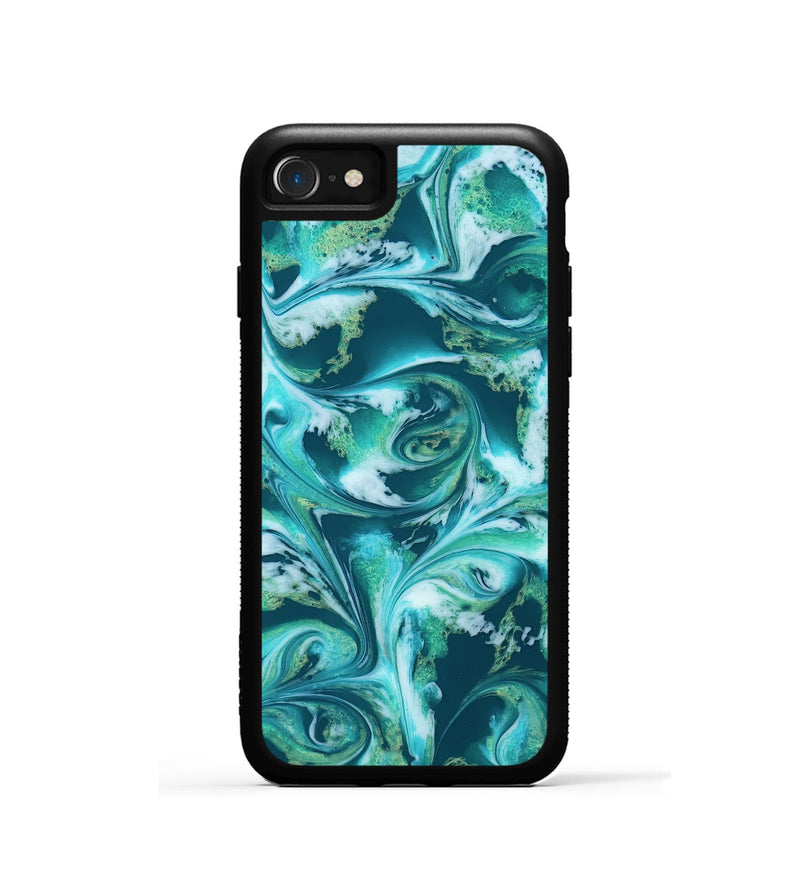 iPhone SE ResinArt Phone Case - Bettie (Green, 819174)