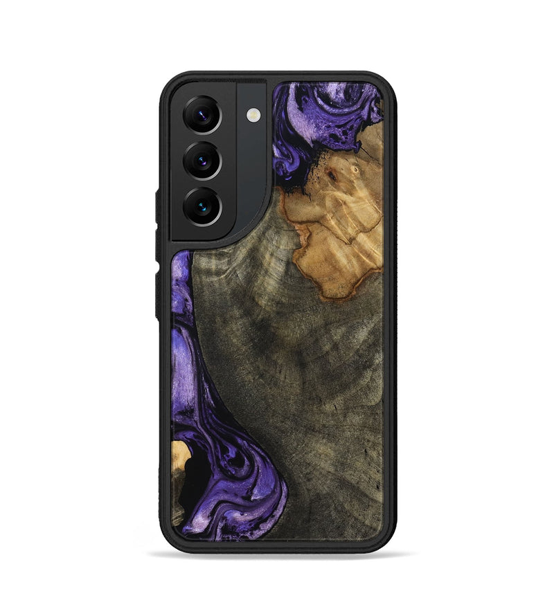 Galaxy S22 Wood Phone Case - Kristie (Purple, 819178)