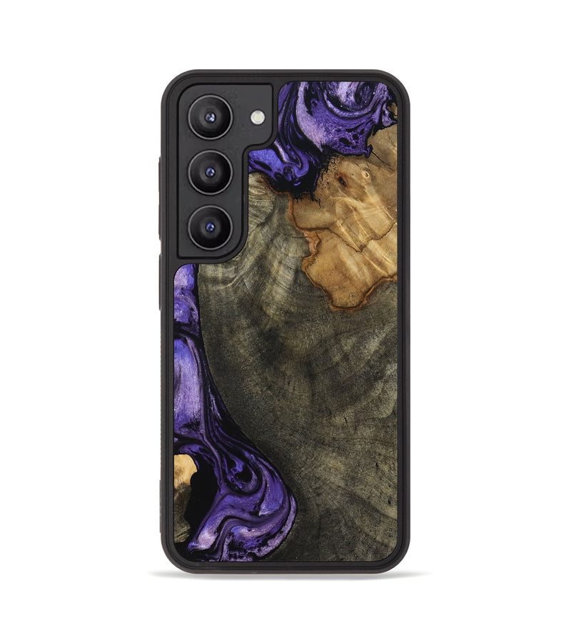 Galaxy S23 Wood Phone Case - Kristie (Purple, 819178)