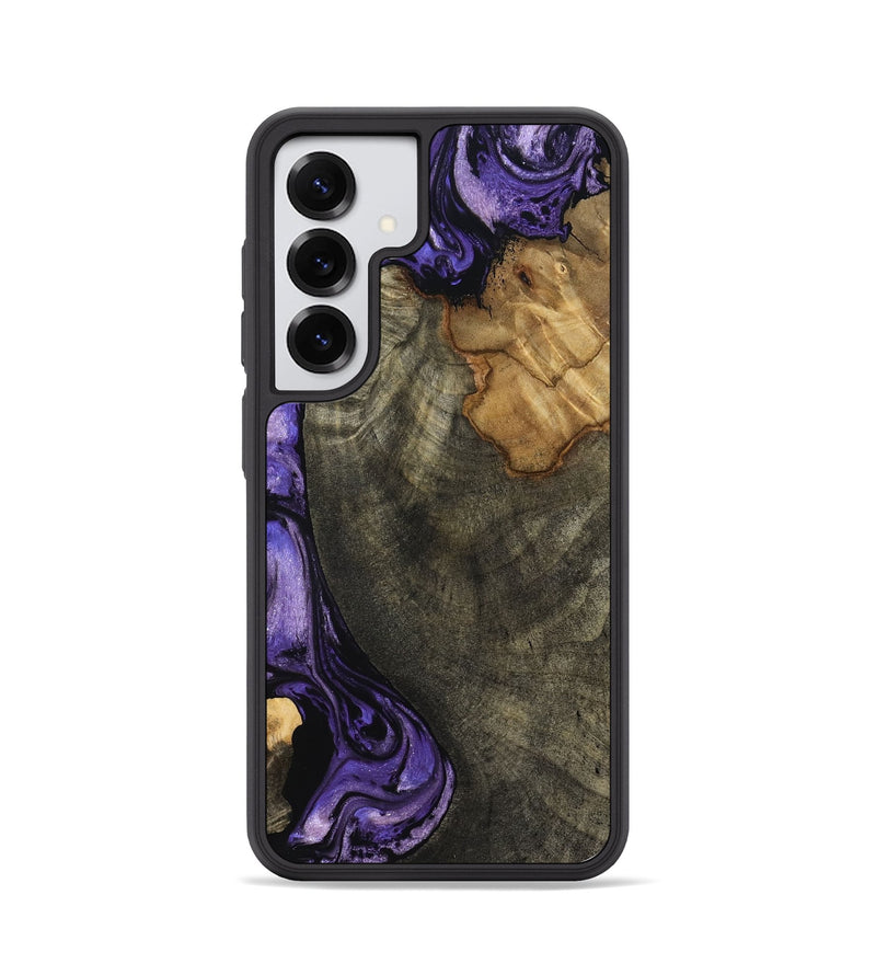 Galaxy S25 Wood Phone Case - Kristie (Purple, 819178)