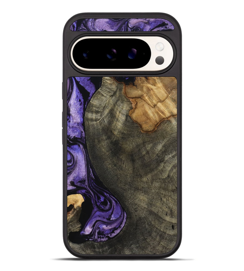 Pixel 10 Pro XL Wood Phone Case - Kristie (Purple, 819178)