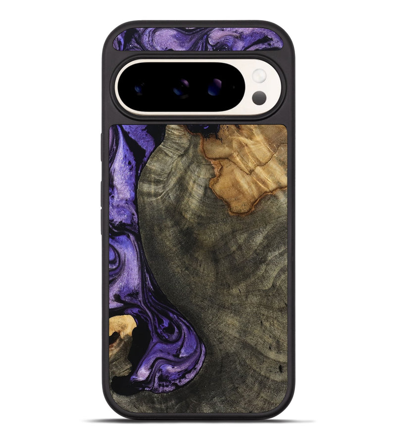 Pixel 9 Pro XL Wood Phone Case - Kristie (Purple, 819178)