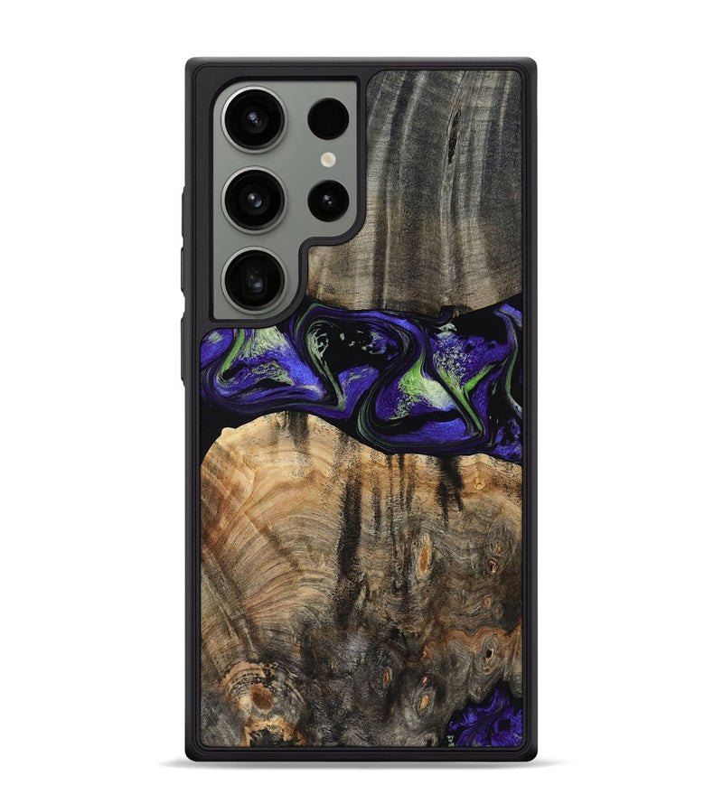 Galaxy S24 Ultra Wood Phone Case - Ansley (Purple, 819179)