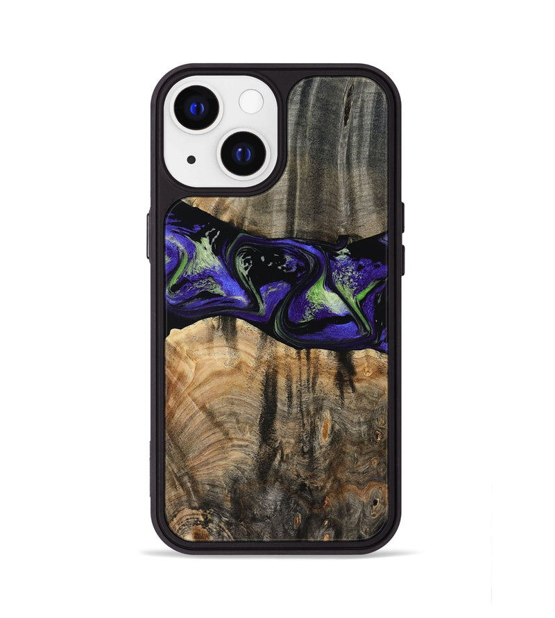 iPhone 13 Wood Phone Case - Ansley (Purple, 819179)