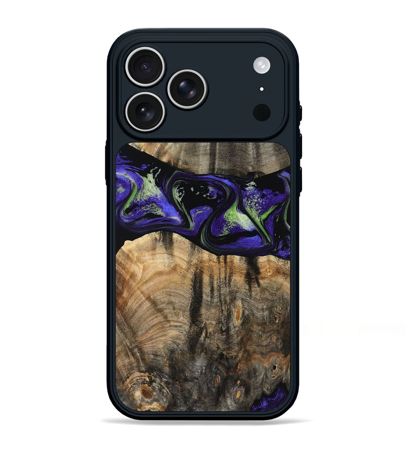 iPhone 17 Pro Max Wood Phone Case - Ansley (Purple, 819179)