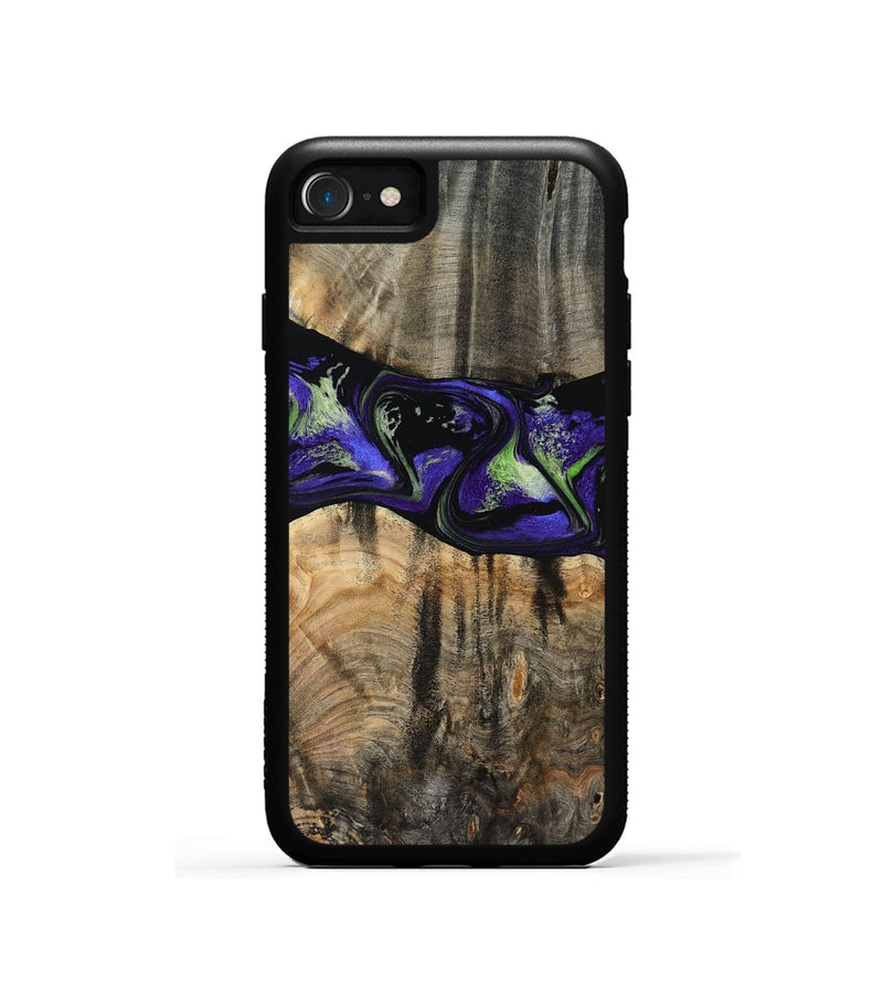 iPhone SE Wood Phone Case - Ansley (Purple, 819179)