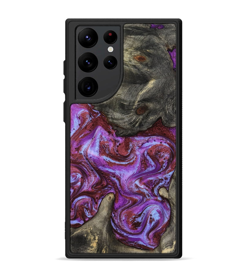 Galaxy S22 Ultra Wood Phone Case - Jameson (Purple, 819180)