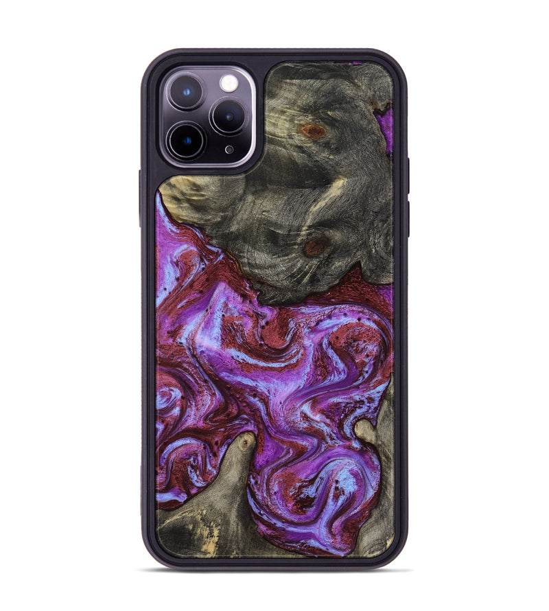 iPhone 11 Pro Max Wood Phone Case - Jameson (Purple, 819180)