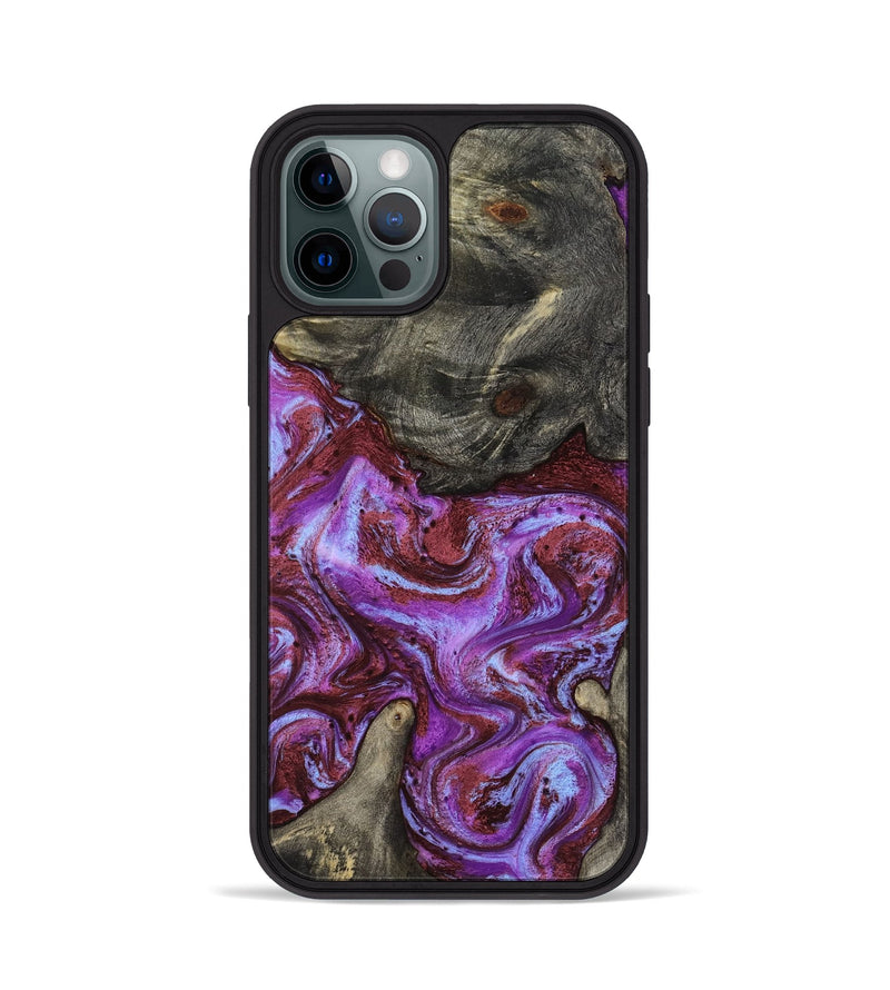 iPhone 12 Pro Wood Phone Case - Jameson (Purple, 819180)