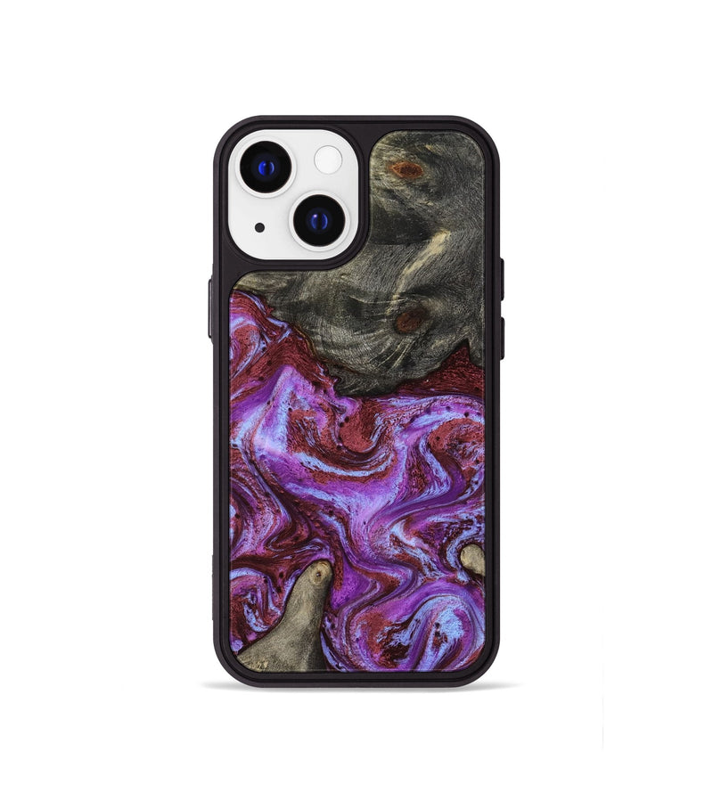 iPhone 13 mini Wood Phone Case - Jameson (Purple, 819180)