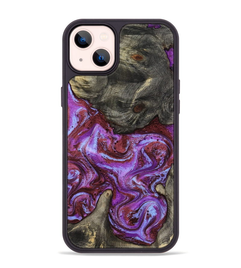 iPhone 14 Plus Wood Phone Case - Jameson (Purple, 819180)