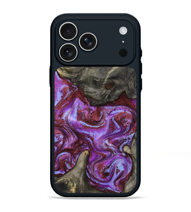 iPhone 17 Pro Max Wood Phone Case - Jameson (Purple, 819180)