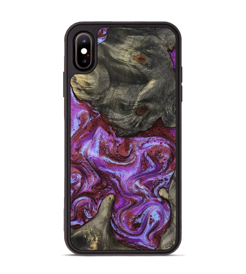 iPhone Xs Max Wood Phone Case - Jameson (Purple, 819180)