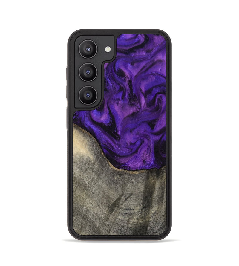 Galaxy S23 Wood Phone Case - Britany (Purple, 819181)
