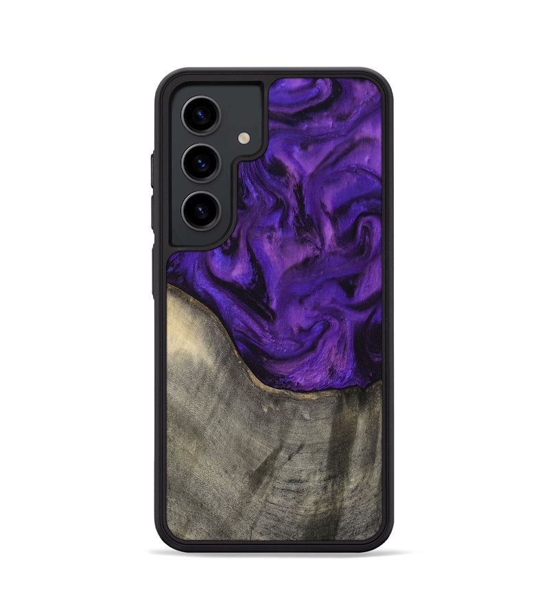 Galaxy S24 Wood Phone Case - Britany (Purple, 819181)