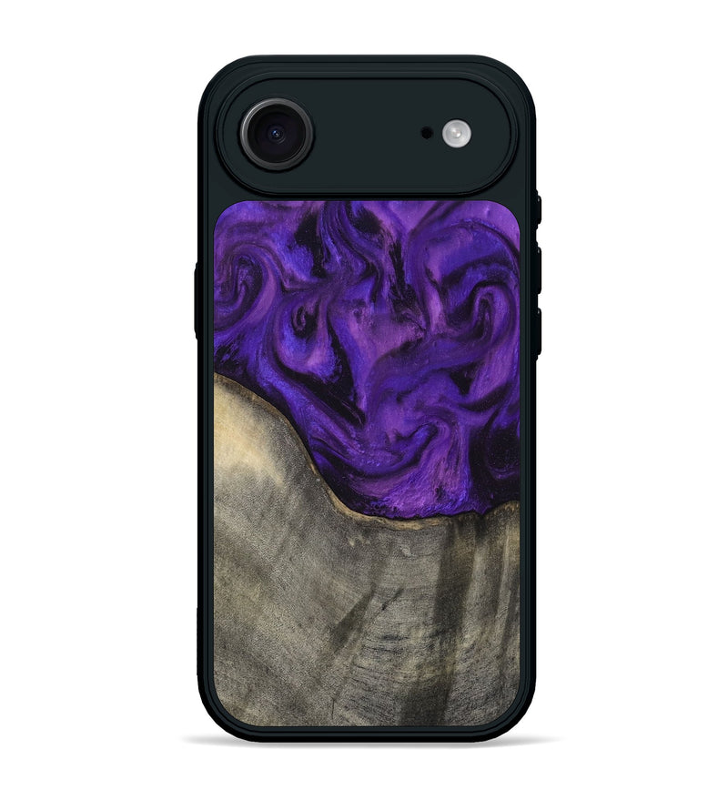iPhone 17 Air Wood Phone Case - Britany (Purple, 819181)