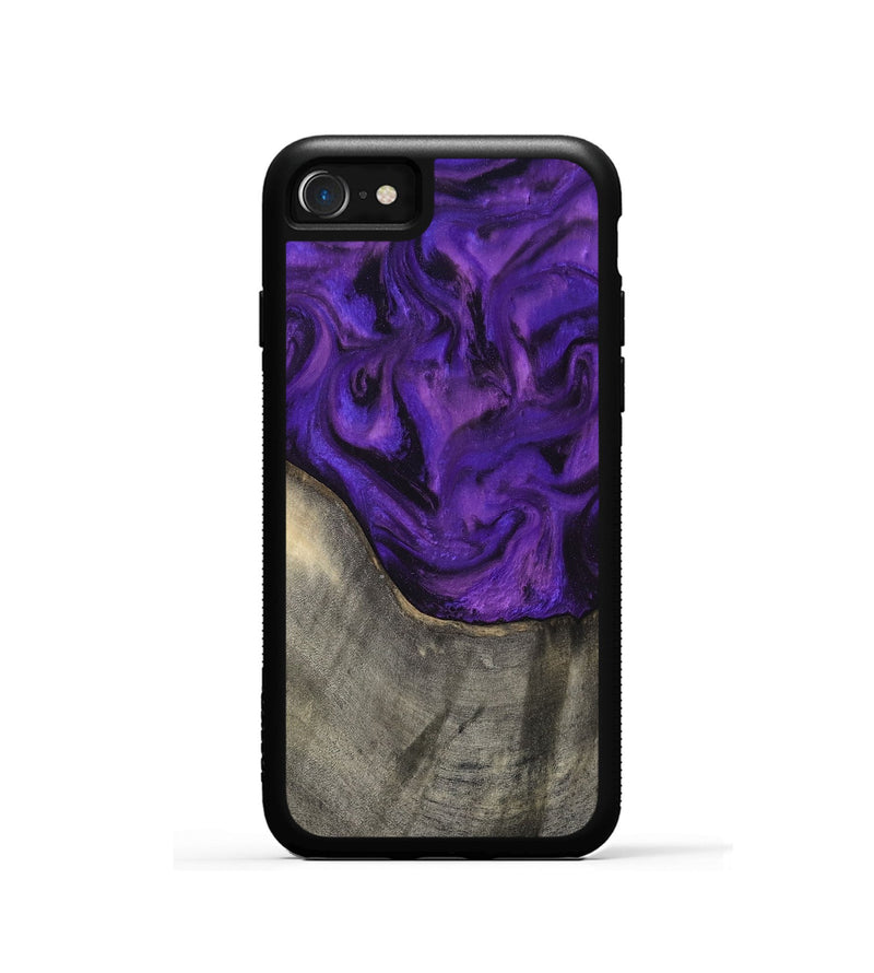 iPhone SE Wood Phone Case - Britany (Purple, 819181)