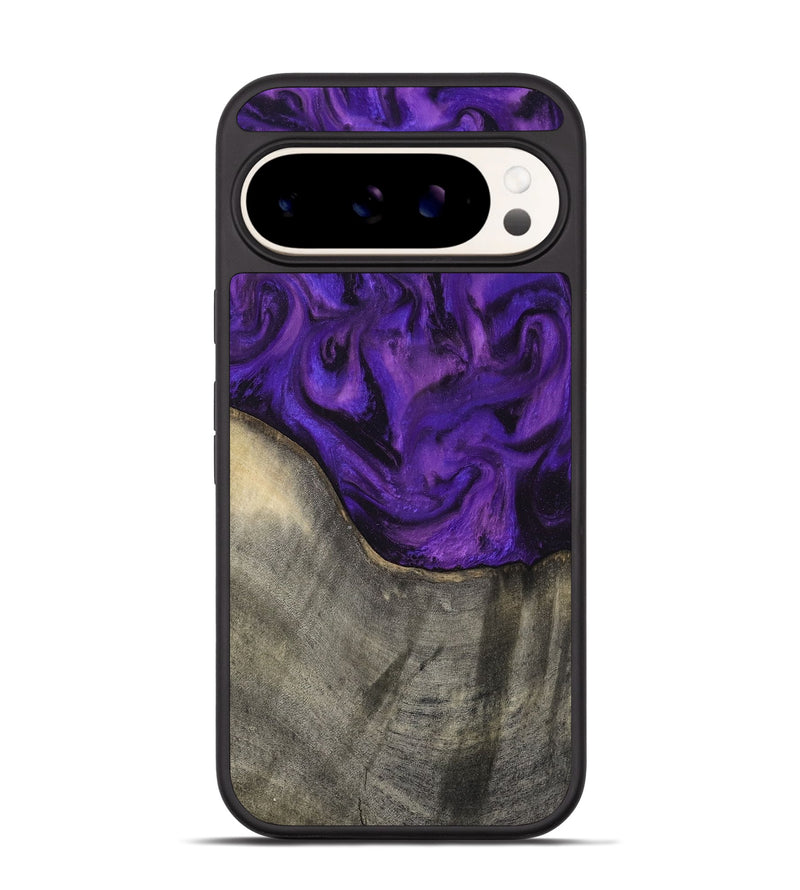 Pixel 9 Pro Wood Phone Case - Britany (Purple, 819181)