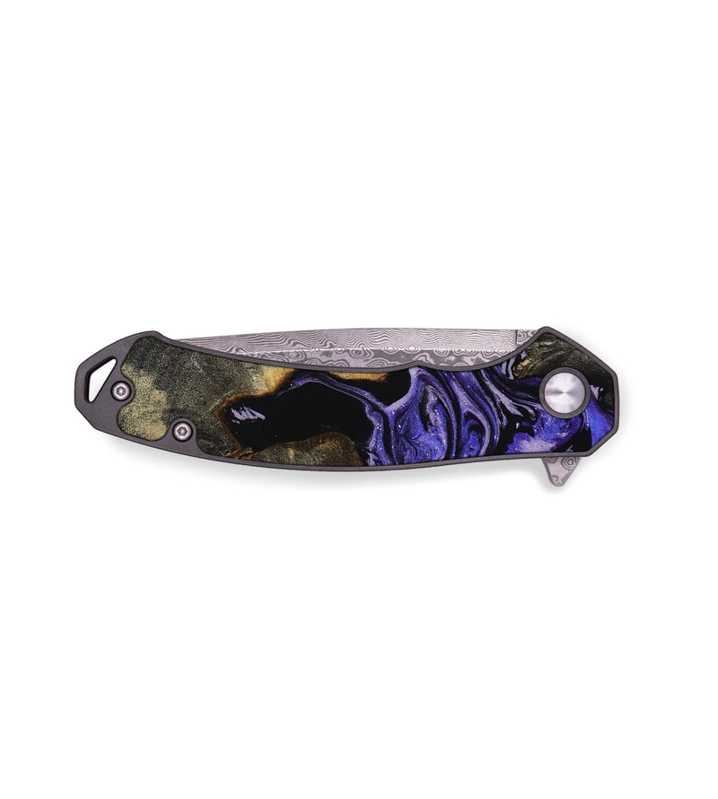 EDC Wood Pocket Knife - Santana (Purple, 819182)