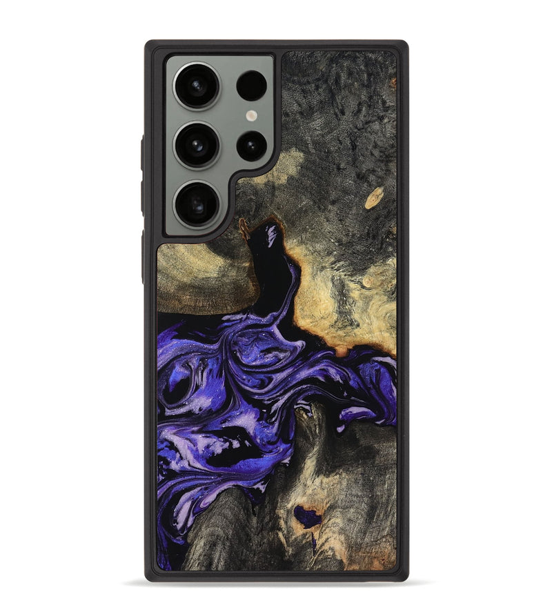 Galaxy S23 Ultra Wood Phone Case - Santana (Purple, 819182)