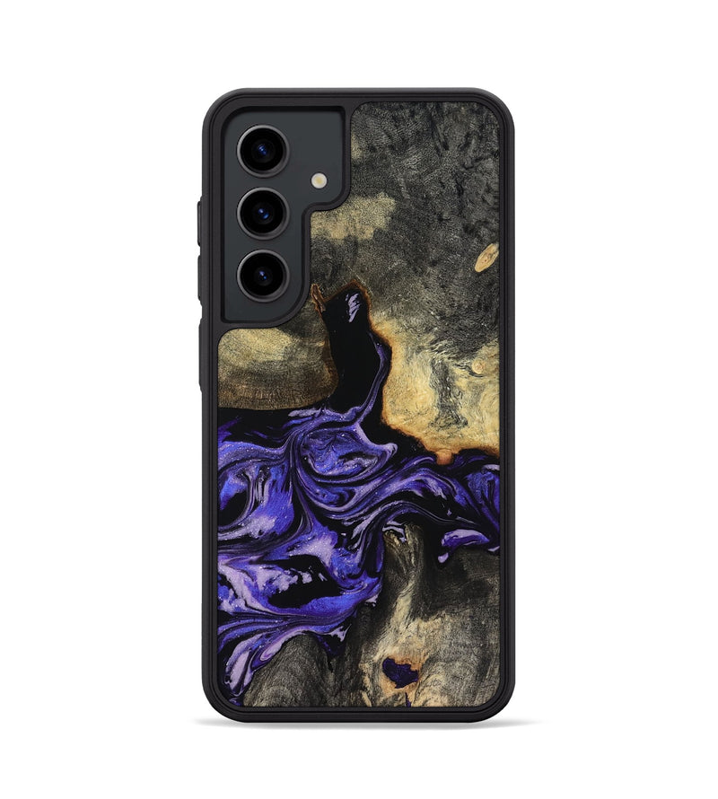 Galaxy S24 Wood Phone Case - Santana (Purple, 819182)