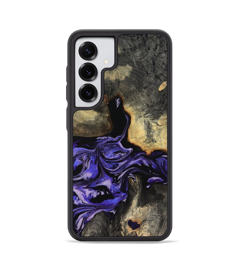 Galaxy S25 Wood Phone Case - Santana (Purple, 819182)