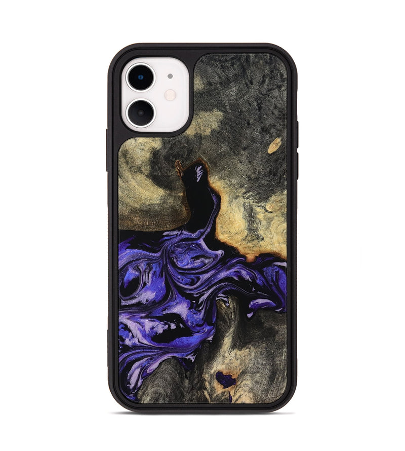 iPhone 11 Wood Phone Case - Santana (Purple, 819182)