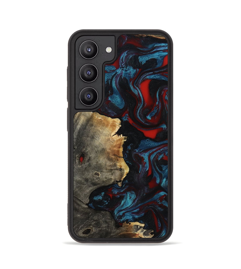 Galaxy S23 Wood Phone Case - Delmer (Red, 819183)