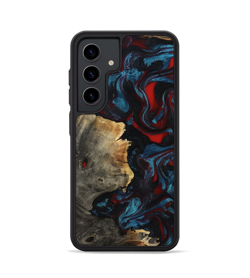 Galaxy S24 Wood Phone Case - Delmer (Red, 819183)