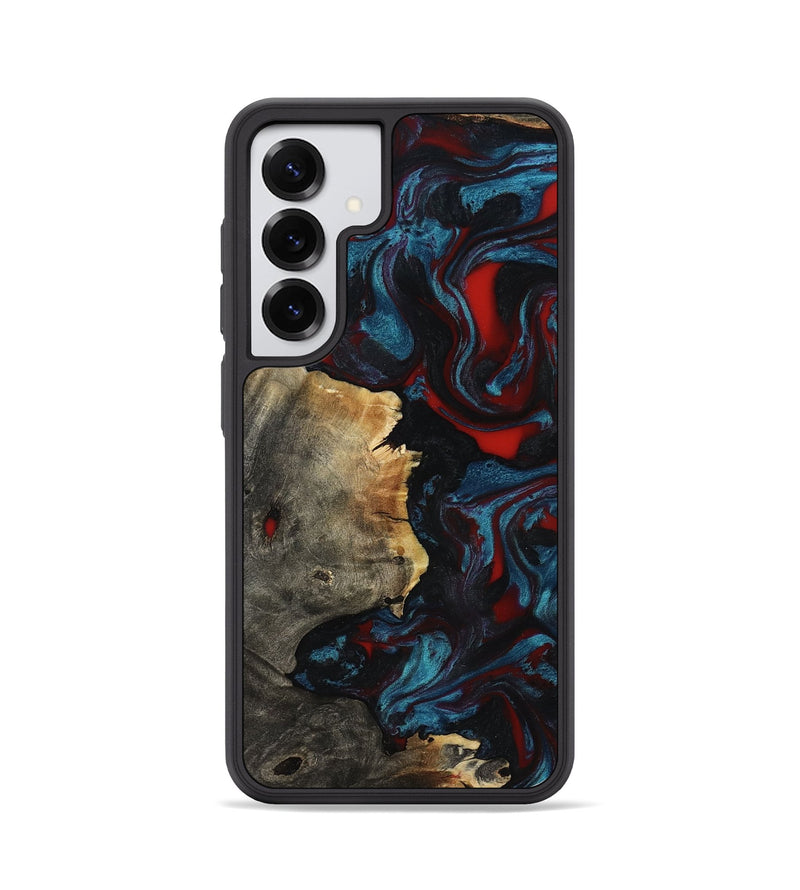 Galaxy S25 Wood Phone Case - Delmer (Red, 819183)