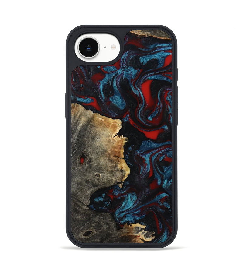 iPhone 17e Wood Phone Case - Delmer (Red, 819183)
