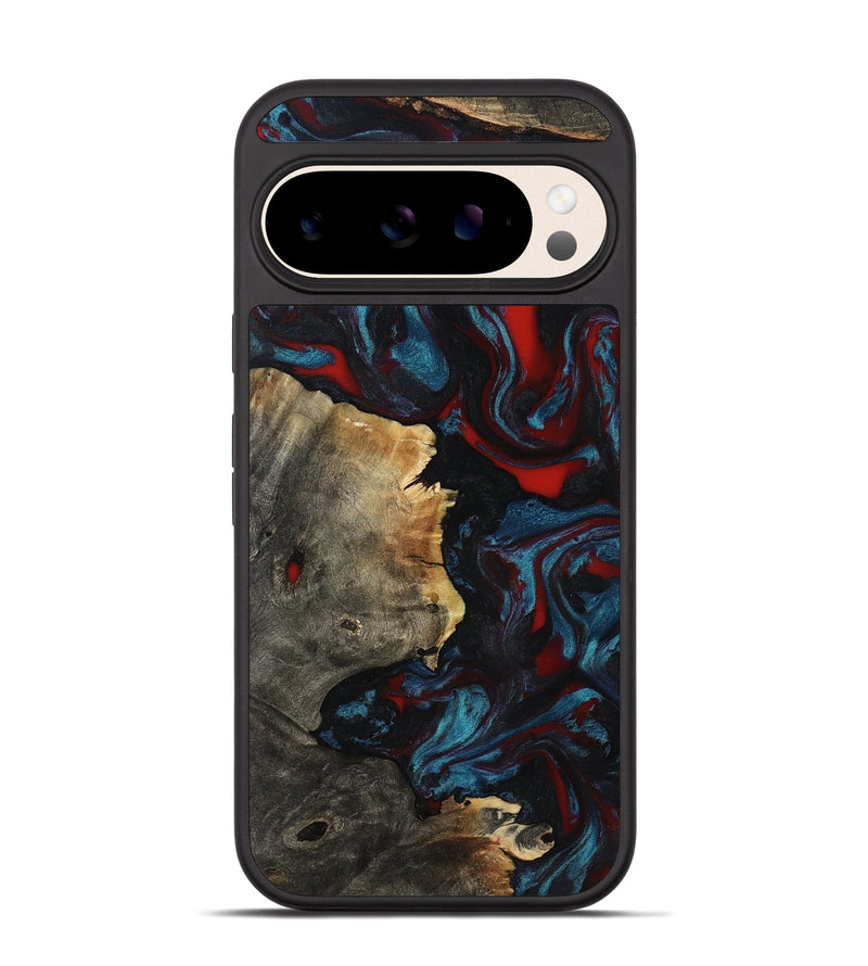 Pixel 10 Wood Phone Case - Delmer (Red, 819183)