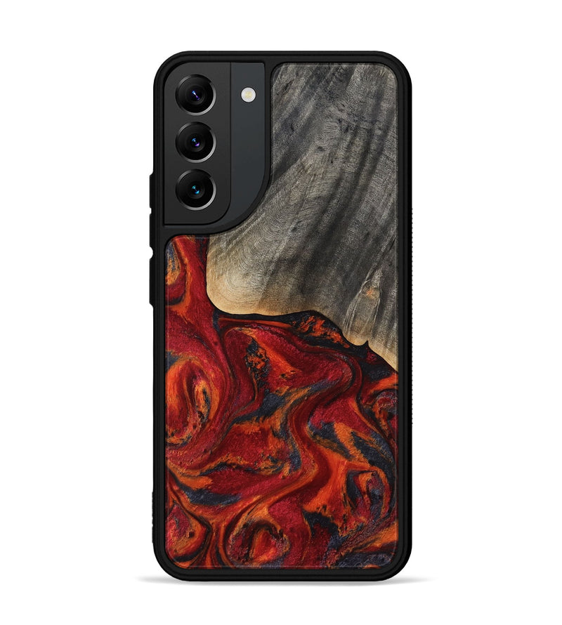 Galaxy S22 Plus Wood Phone Case - Aila (Red, 819184)