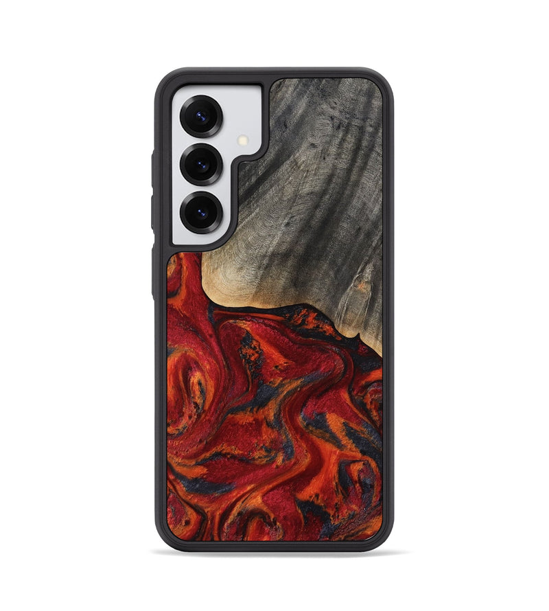 Galaxy S25 Wood Phone Case - Aila (Red, 819184)