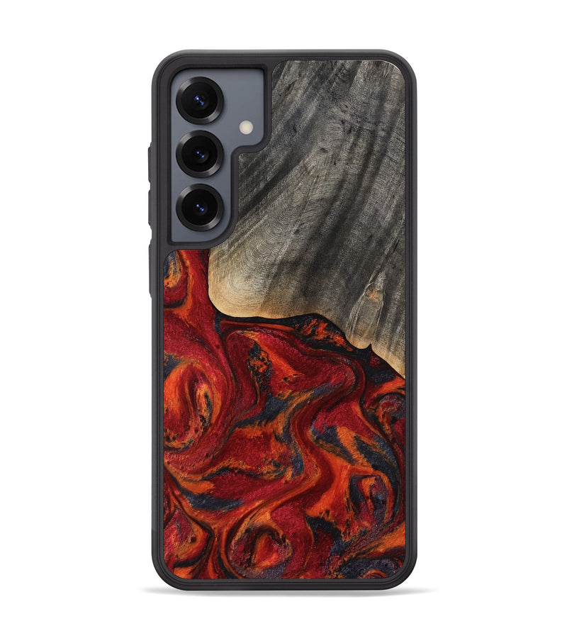 Galaxy S25 Plus Wood Phone Case - Aila (Red, 819184)