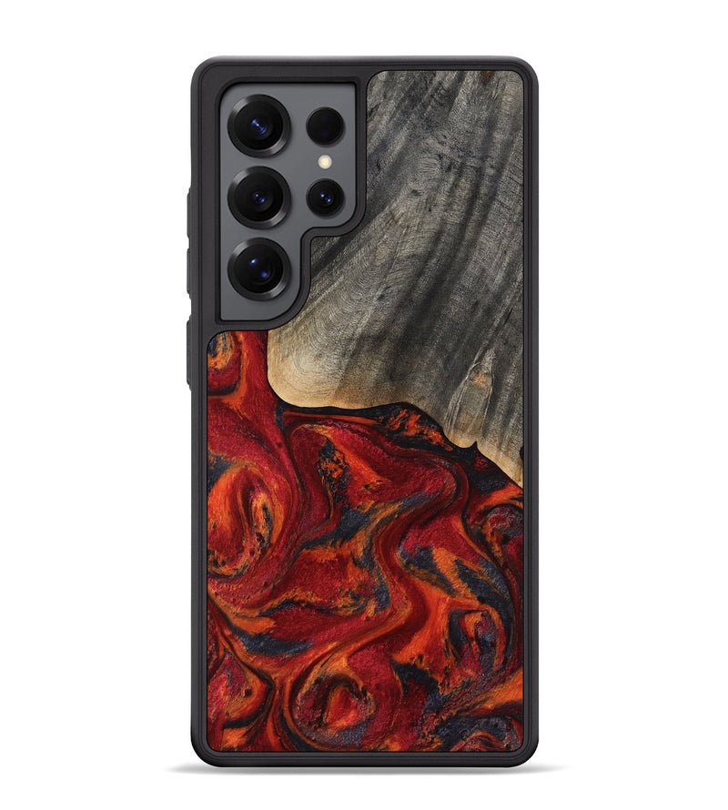 Galaxy S25 Ultra Wood Phone Case - Aila (Red, 819184)